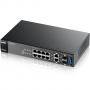 10 портов комутатор zyxel gs-2210-8 layer2+ gigabit ethernet, zyxel-gs2210-8
