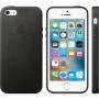 Калъф apple iphone se, leather case, черен, mmhh2zm/a