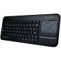 Клавиатура logitech, wireless touch keyboard k400 plus, тъмносин, 920-007143