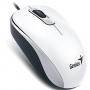 Мишка genius dx-110, usb, 1000dpi, бяла, 31010116102
