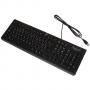 Клавиатура hp classic wired keyboard, черна, wz972aa