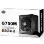 Захранване cooler master g750m 750w 80+ bronze, cm-ps-rs750-amaab1-eu