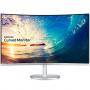 Монитор samsung c27f591fdux, 27 инча curved va led, 4ms, 1920x1080, dp, hdmi, d-sub, 250cd/m2, mega dcr, 178/178, бял, lc27f591fduxen