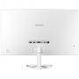 Монитор samsung c27f591fdux, 27 инча curved va led, 4ms, 1920x1080, dp, hdmi, d-sub, 250cd/m2, mega dcr, 178/178, бял, lc27f591fduxen