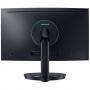 Монитор samsung c27fg70fqux, 27 инча, curved va led, professional gaming, lc27fg70fquxen