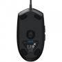 Геймърска мишка logitech g203, оптична, жична, usb, logitech-mouse-g203