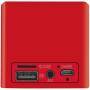 Портативна колона trust ziva ur, wireless speaker, червена, 21717