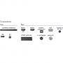 Телевизор philips, 22 инча, led tv, hd, dvb t2/c/s2, digital cristal clear, 200 ppi, 16w, чрен, 22pfs4031/12