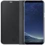 Калъф samsung dream 2 clear view standing cover, черен, ef-zg955cbegww