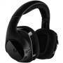 Геймърски слушалки logitech g533 dts, 7.1 surround sound, безжични, микрофон, черни, logitech-head-g533