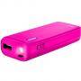 Преносима батерия trust primo power bank 4400 portable charger, розова, 22059