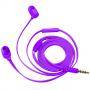 Слушалки тапи trust duga in-ear headphones, лилави, 22110