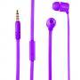 Слушалки тапи trust duga in-ear headphones, лилави, 22110