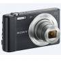 Цифров фотоапарат sony cyber shot dsc-w810 black + transcend 8gb micro sdhc uhs-i premium (with adapter, class 10), dscw810b.ce3_ts8gusdu1