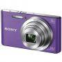 Цифров фотоапарат sony cyber shot dsc-w830 violet + transcend 8gb micro sdhc uhs-i premium (with adapter, class 10), dscw830v.ce3_ts8gusdu1