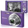 Цифров фотоапарат sony cyber shot dsc-w830 violet + transcend 8gb micro sdhc uhs-i premium (with adapter, class 10), dscw830v.ce3_ts8gusdu1