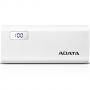 Външна батерия adata power bank ap12500d white