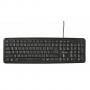 Клавиатура trust ziva keyboard, usb, черен цвят, 22003