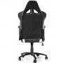 Геймърски стол akracing player gaming chair black white, ak-k6014-bw