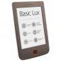 Ebook четец pocketbook basic lux pb615, 6, тъмно кафяв, pocket-book-pb615-db