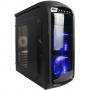Кутия chassis delux ds 410 midi tower, atx, usb2.0, without psu, черна, ds-410