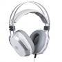 Геймърски слушалки cooler master, masterpulse white, микрофон, бели, cm-head-pulse-wt