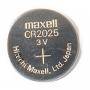 Бутонна батерия литиева cr-2025 3 v 5бр. в блистер, цена за 1 бр. maxell, ml-bl-cr-2025-5pk
