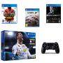 Комплект конзола sony ps4 500 gb fifa 18 bundle with fifa 18+игра street fighter 5+игра wrc 7+игра mortal kombat xl+геймпад
