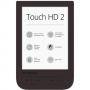 Ebook четец pocketbook touch hd2 6 инча pb631-2 , тъмнокафяв, smartlight технология, pocket-book-pb631-2-x-ww