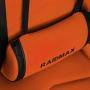 Геймърски стол raidmax drakon gaming dk709 оранжево и черно