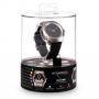 Хибриден смарт часовник mykronoz zetime original silver/black, силиконова черна каишка, kron-zetime-reg-black
