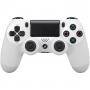Конзола playstation 4 pro, 4k, 1тв, sony ps4 pro - бял ( white ) + джойстик sony playstation 4 dualshock 4, wireless версия 2, бял