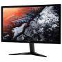 Монитор acer kg251qfbmidpx, 24.5 инча wide, tn led, anti-glare, 1ms, zeroframe, freesync, 144hz, 100m:1, 400 cd/m2, 1920x1080, dvi, hdmi, dp(1.2), aud