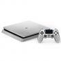 Конзола playstation 4 slim, 500gb, два геймпада, сребрист + 5 игри за ps4 (комплект)
