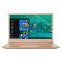 Лаптоп nb acer swift 5 sf514-52t-86qv/gold/14.0 инча ips full hd 1920x1080 corning gorill glass/intel core i7-8550u/1x8gb ddriii/256gb, nx.gu4ex.003