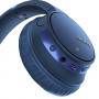 Слушалки sony headset wh-ch700n, bluetooth/nfc, noise cancelling, google/siri voice assistant, син, whch700nl.ce7