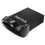 Флаш памет sandisk ultra fit usb 3.1, 64gb, черна, sd-usb-cz430-064g-g46