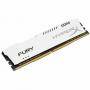 Памет kingston hyperx fury white 8gb ddr4 pc4-21300 2666mhz, kin-ram-hx426c16fw2/8