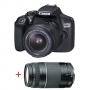 Огледално-рефлексен фотоапарат canon eos 1300d travel kit (ef-s 18-55 mm dc iii + ef 75-300 mm f/4.0-5.6 iii), ac1160c053aa