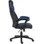 Геймърски стол inaza cobra черно-син, co01-bb_vz