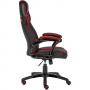 Геймърски стол inaza cobra черно-червен, co01-br_vz