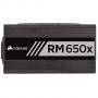 Захранване corsair rmx series rm650x power supply, fully modular 80 plus gold 650 watt, cp-9020178-eu