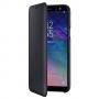 Калъф samsung galaxy a6 (2018), flip wallet cover, black, ef-wa600cbegww