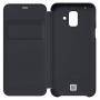 Калъф samsung galaxy a6 (2018), flip wallet cover, black, ef-wa600cbegww