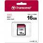 Памет transcend 16gb sdhc i, uhs-i u1, read-write: up to 95mbs, 45mbs, s16gsdc300s