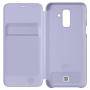 Калъф samsung galaxy a6+ (2018), flip wallet cover, violet, ef-wa605cvegww