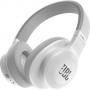 Блутут слушалки jbl e55bt, бял, 3.5 mm жак, bluetooth, jbl-e55bt-white