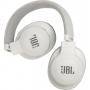 Блутут слушалки jbl e55bt, бял, 3.5 mm жак, bluetooth, jbl-e55bt-white