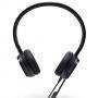 Слушалки dell uc350 pro stereo headset, overhead, wired, black, 520-aamc
