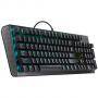 Геймърска механична клавиатура, cooler master ck550, rgb led подсветка, механични бутони gateron, черен, жична, cm-key-ck-550-gkgr1-us